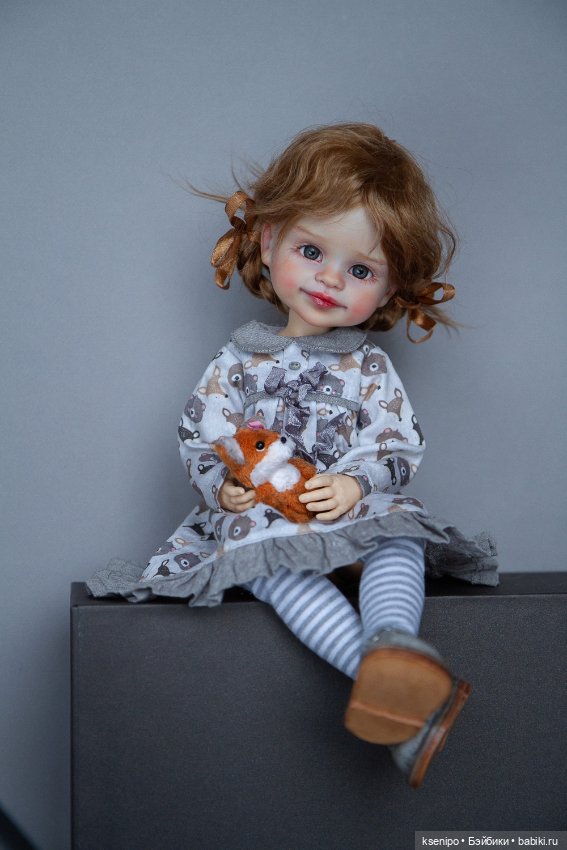 Лисёнок 🦊 ООАК куколки Паола Рейна Paola Reina (фото 2)