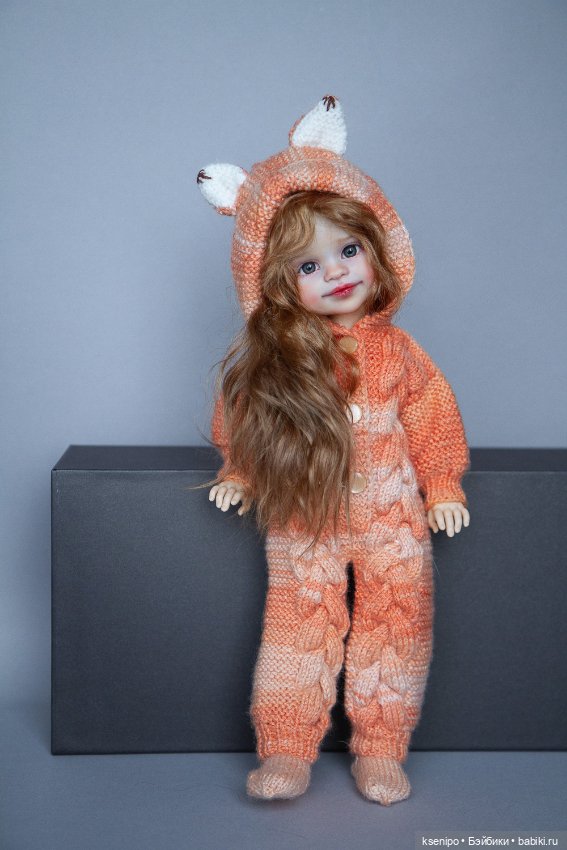 Лисёнок 🦊 ООАК куколки Паола Рейна Paola Reina