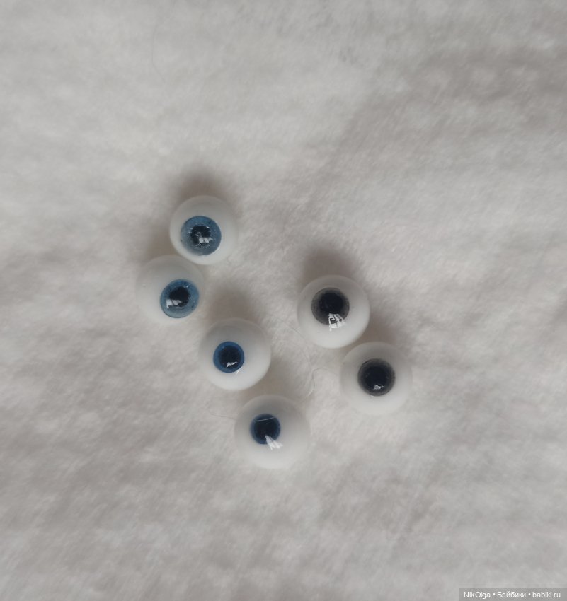 Глазки для Мультяшки — Авторские шарнирные куклы своими руками: лепка (фото 2)