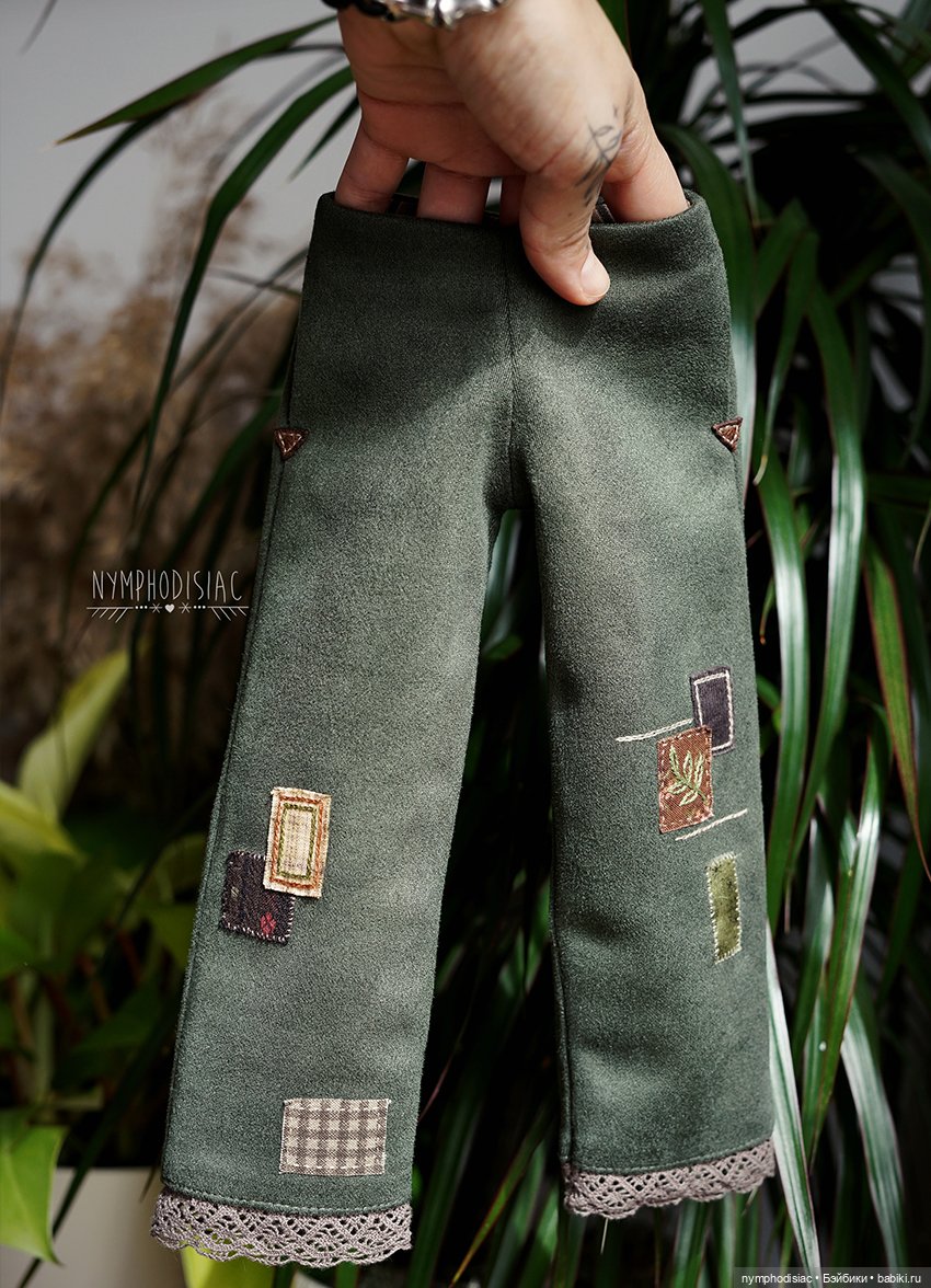 Авторский наряд в стиле hobbitcore для SD мальчика (фото 9)