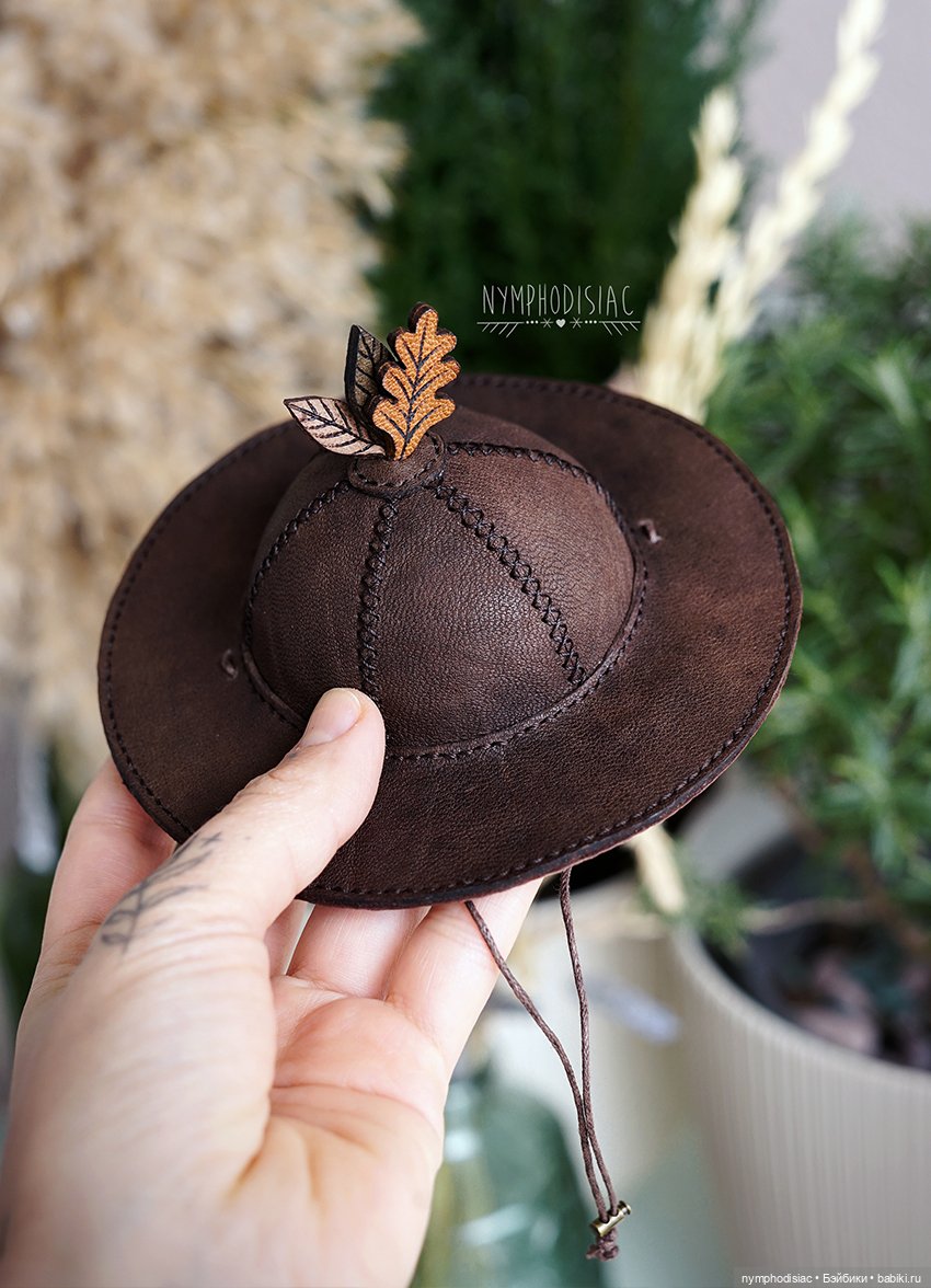 Авторский наряд в стиле hobbitcore для SD мальчика (фото 3)