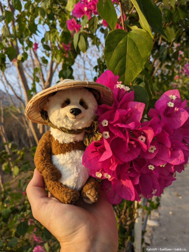 Панда — Авторские мишки Тедди и друзья: фото (фото 6)