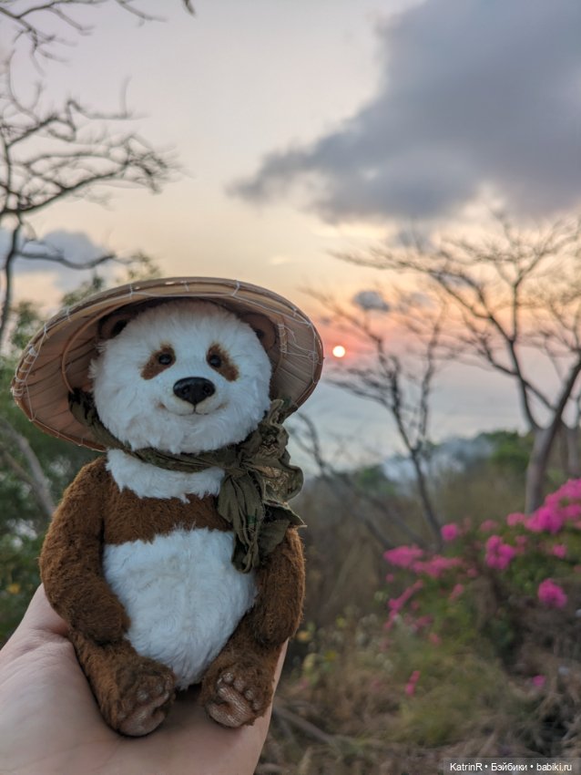 Панда — Авторские мишки Тедди и друзья: фото (фото 2)