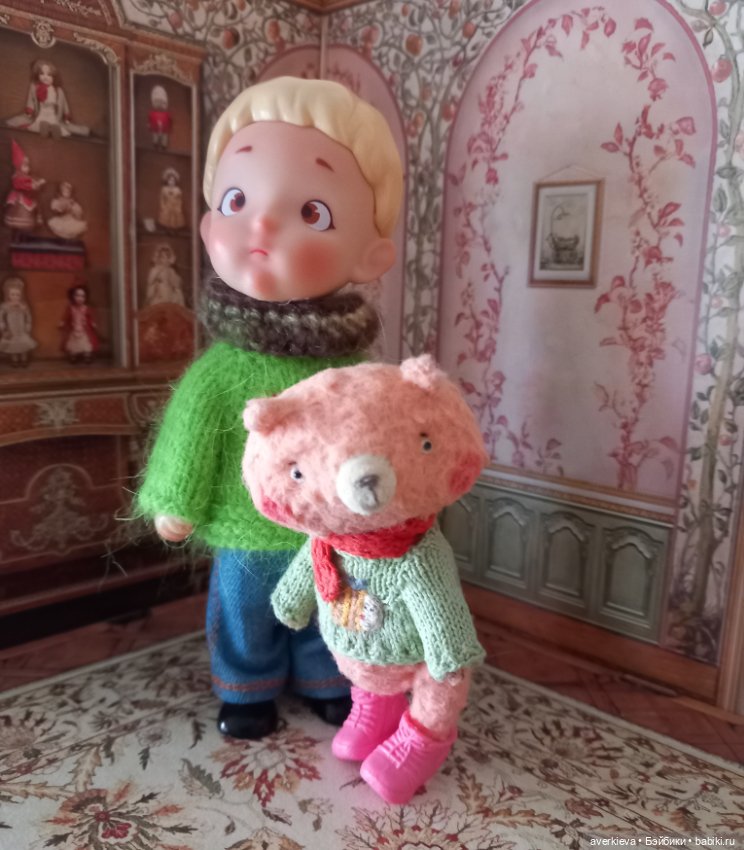 Пинки или Зефирка — Авторские мишки Тедди и друзья: фото (фото 10)