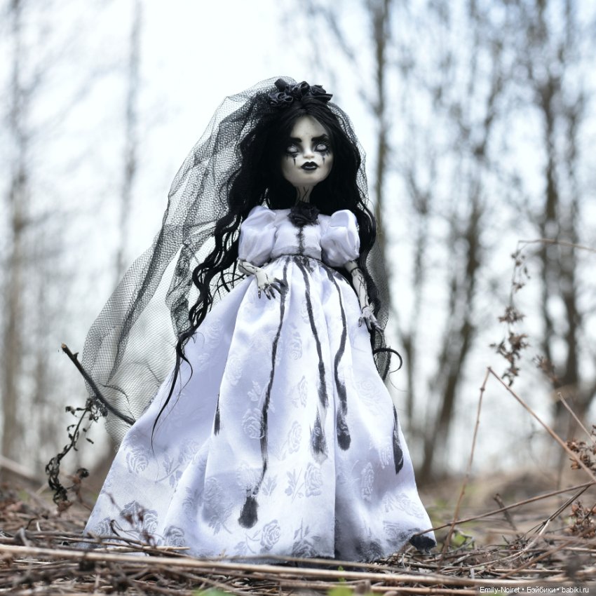 Плакальщица — ООАК Monster High и Ever After High: репейнт (фото 3)