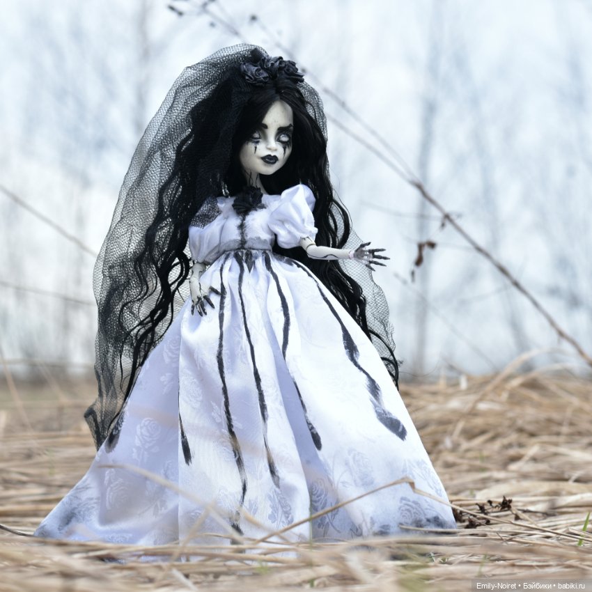 Плакальщица — ООАК Monster High и Ever After High: репейнт (фото 4)