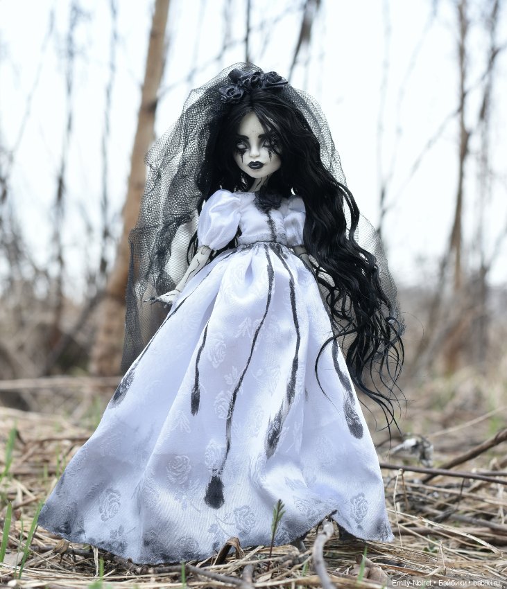 Плакальщица — ООАК Monster High и Ever After High: репейнт (фото 6)