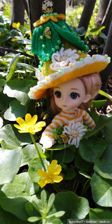 Цветочная Гномочка в весеннем лесу (фото 7)