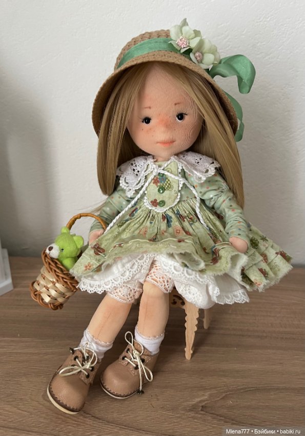 Весенние качели — Авторские текстильные куклы: Вальдорфские (фото 7)