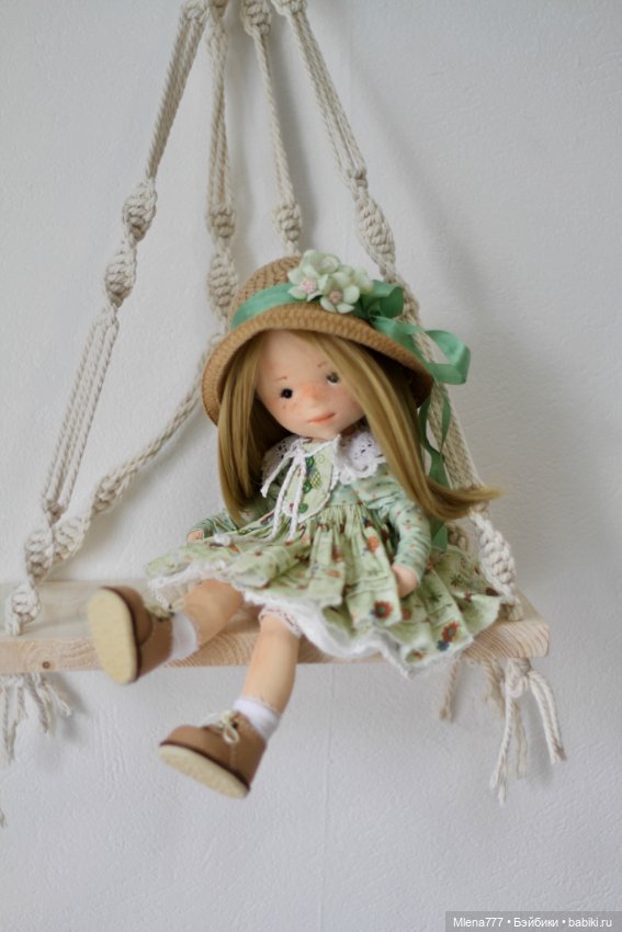 Весенние качели — Авторские текстильные куклы: Вальдорфские (фото 3)