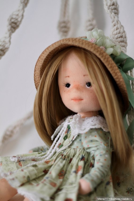 Весенние качели — Авторские текстильные куклы: Вальдорфские (фото 2)