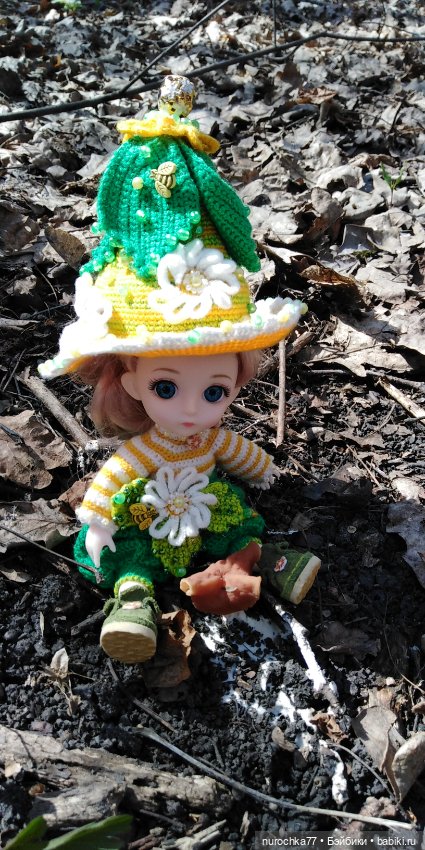 Цветочная Гномочка в весеннем лесу (фото 6)