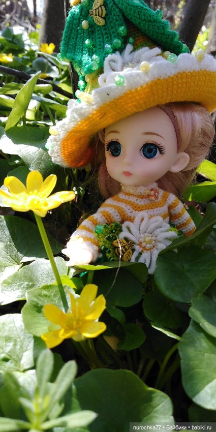 Цветочная Гномочка в весеннем лесу (фото 5)