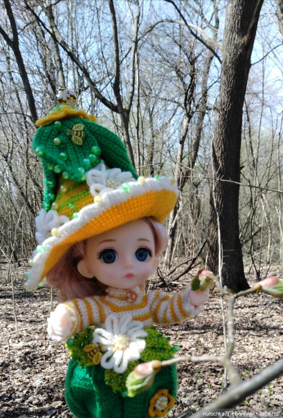 Цветочная Гномочка в весеннем лесу (фото 2)