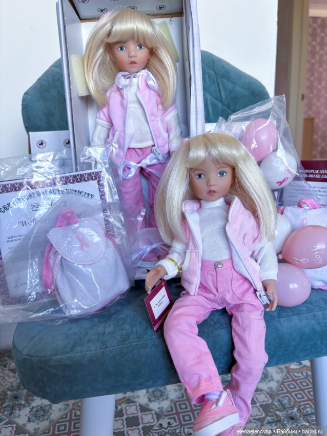 Близняшки от Dianna Effner и Ashton Drake Galleries