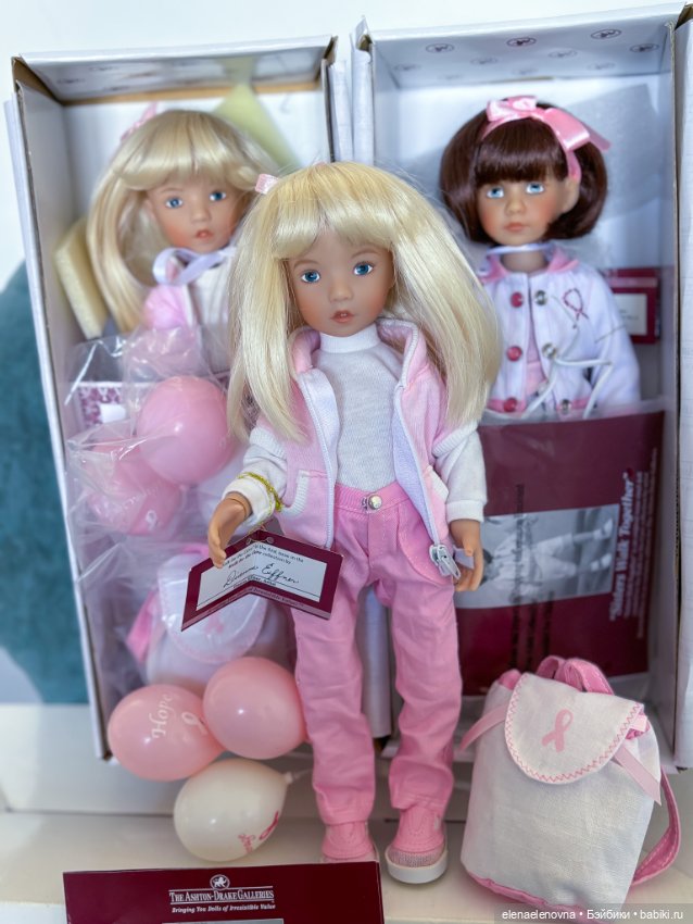 Близняшки от Dianna Effner и Ashton Drake Galleries