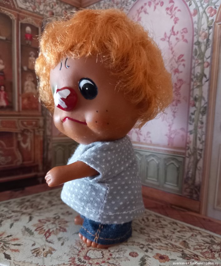 Грустный клоун — Винтажные куклы ГДР (Немки): Бигги (фото 8)