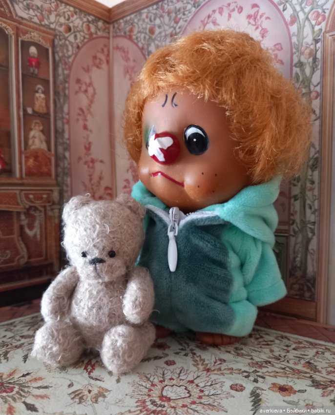Грустный клоун — Винтажные куклы ГДР (Немки): Бигги (фото 3)