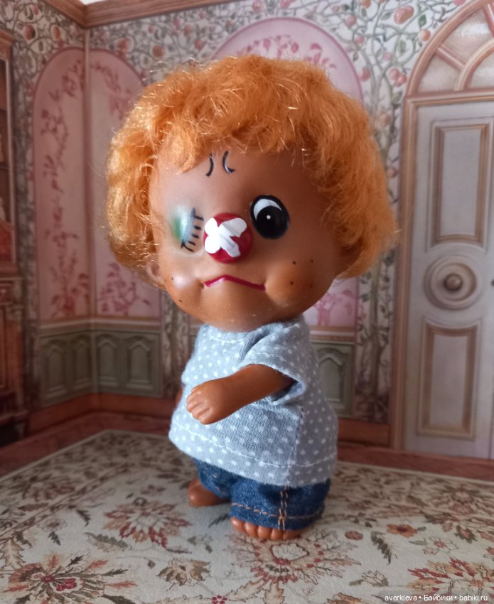Грустный клоун — Винтажные куклы ГДР (Немки): Бигги (фото 7)