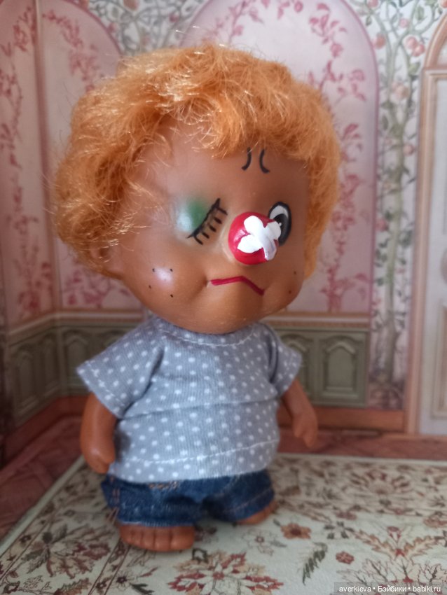 Грустный клоун — Винтажные куклы ГДР (Немки): Бигги (фото 9)