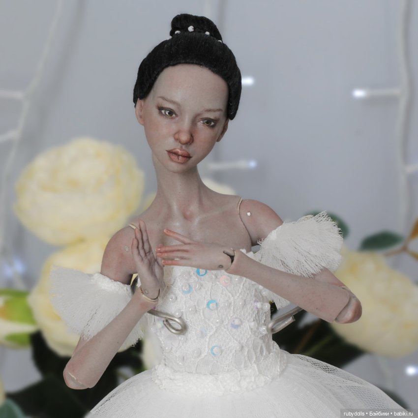 Фарфоровые балерины — Авторские фарфоровые куклы (OOAK): ручная работа