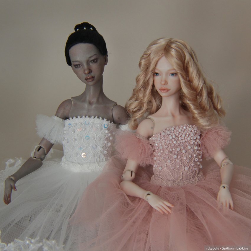 Фарфоровые балерины — Авторские фарфоровые куклы (OOAK): ручная работа (фото 3)