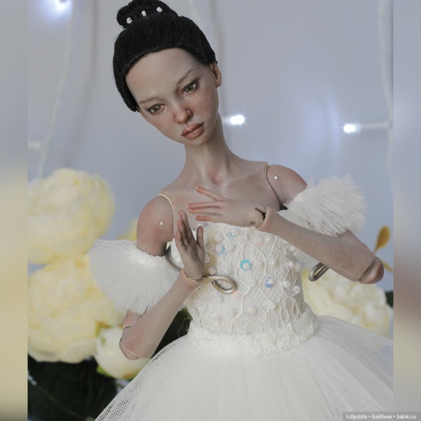 Фарфоровые балерины — Авторские фарфоровые куклы (OOAK): ручная работа