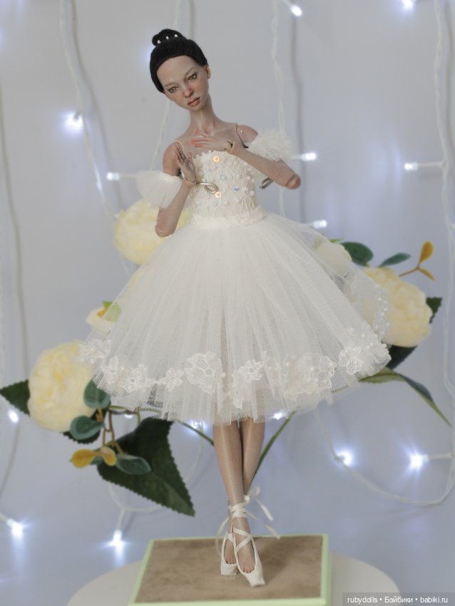 Фарфоровые балерины — Авторские фарфоровые куклы (OOAK): ручная работа