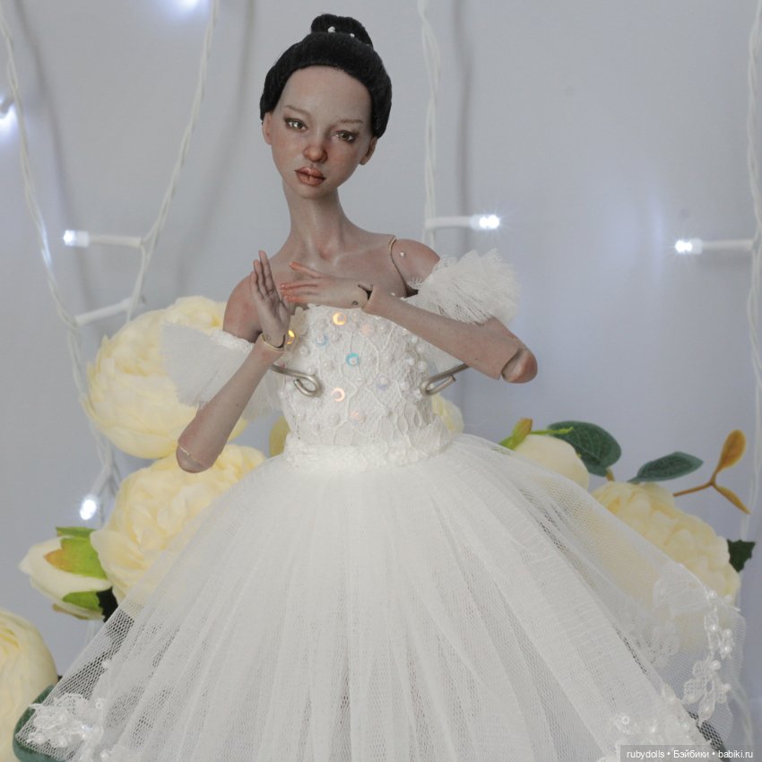 Фарфоровые балерины — Авторские фарфоровые куклы (OOAK): ручная работа