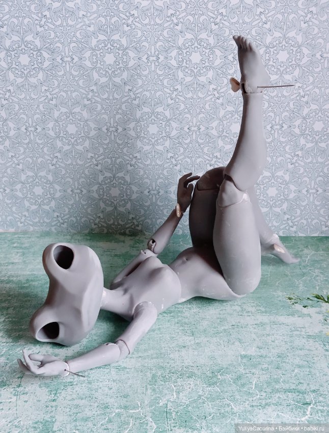 Лягушка — Авторские шарнирные куклы своими руками: лепка (фото 3)