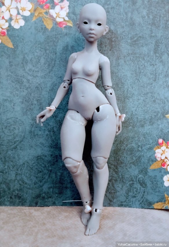 Лягушка — Авторские шарнирные куклы своими руками: лепка (фото 8)