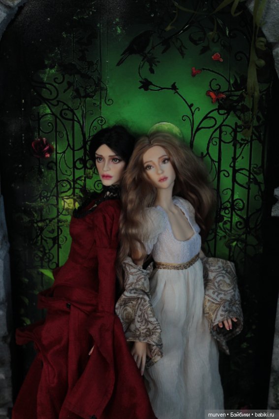 Миркала и Лора. Из жизни вампиров. Куклы MurvenArt