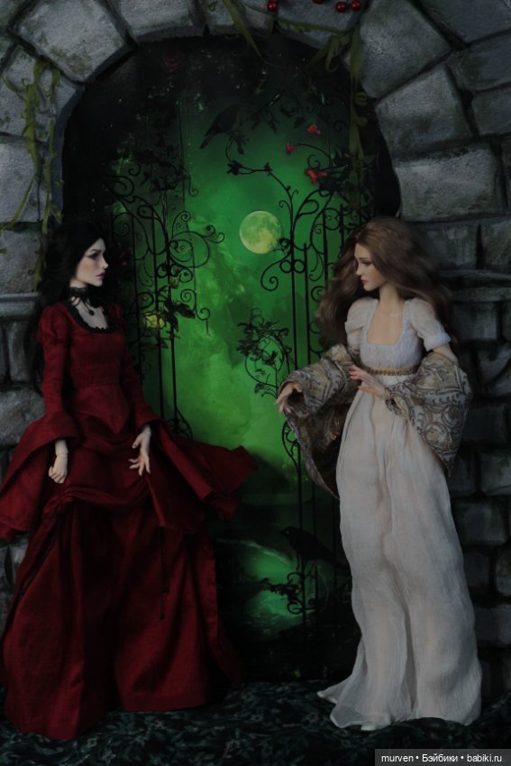 Миркала и Лора. Из жизни вампиров. Куклы MurvenArt