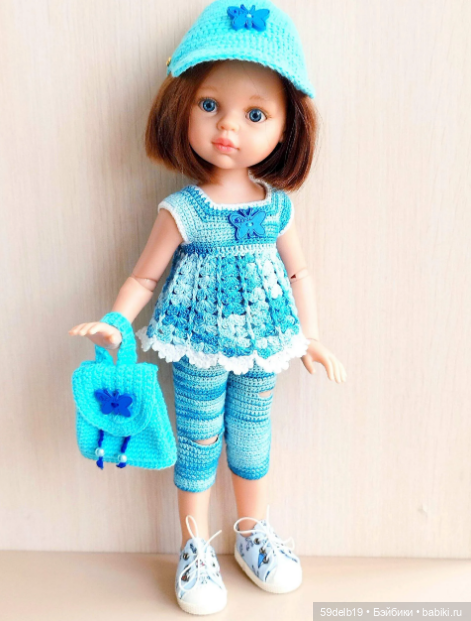 Костюмчик для прогулок на природе для кукол ПР (фото 6)