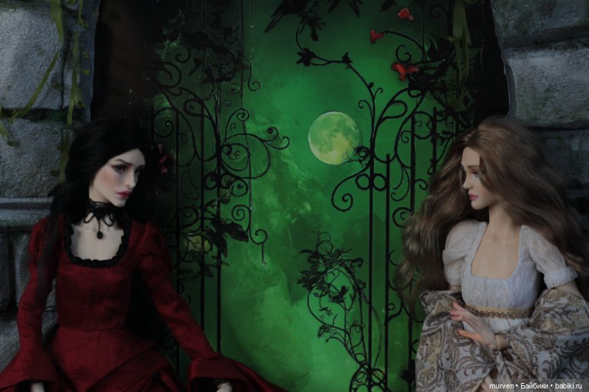 Миркала и Лора. Из жизни вампиров. Куклы MurvenArt
