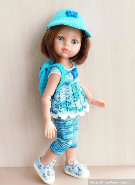 Костюмчик для прогулок на природе для кукол ПР