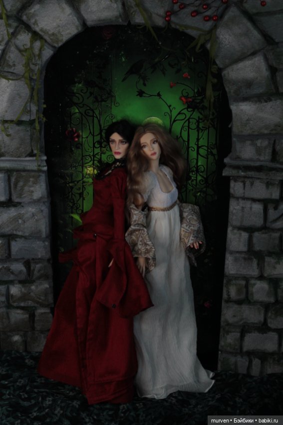 Миркала и Лора. Из жизни вампиров. Куклы MurvenArt