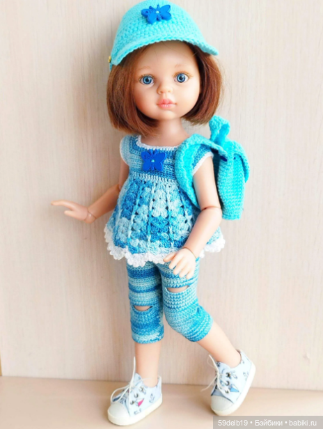 Костюмчик для прогулок на природе для кукол ПР