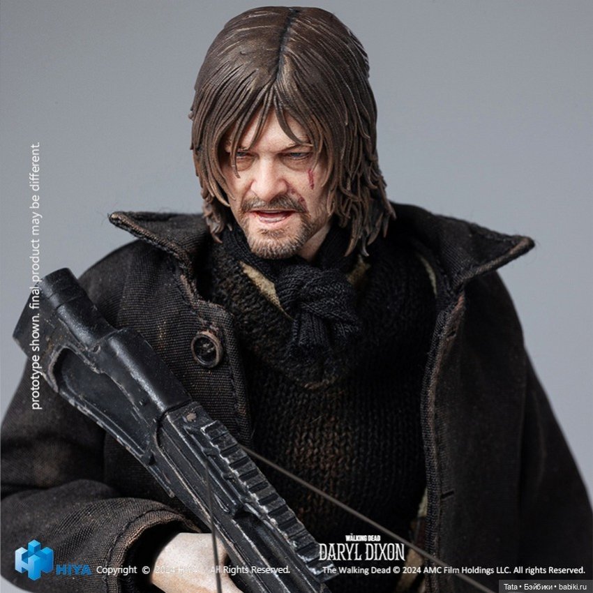 Hiya Toys - фигурка Дэрила Диксона из сериала Ходячие мертвецы (фото 2)