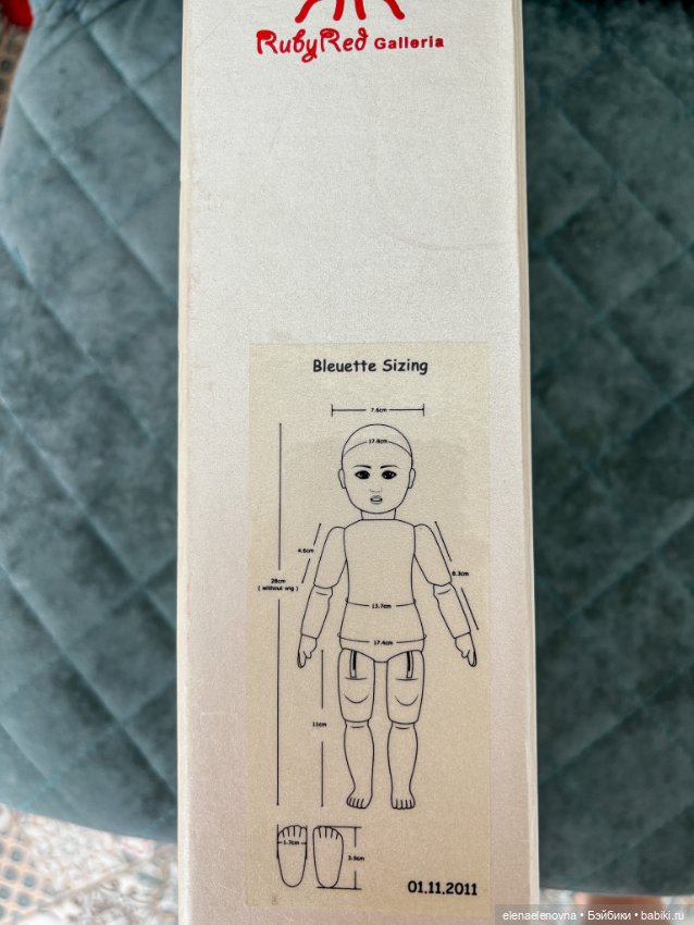 RubyRed Galleria переосмысливает одну из классических модных кукол - Bleuette (фото 9)