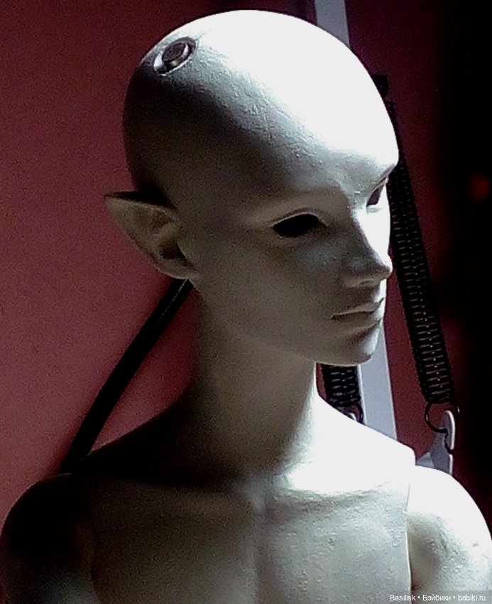 Процесс парень 09 — Авторские шарнирные куклы своими руками: лепка (фото 2)