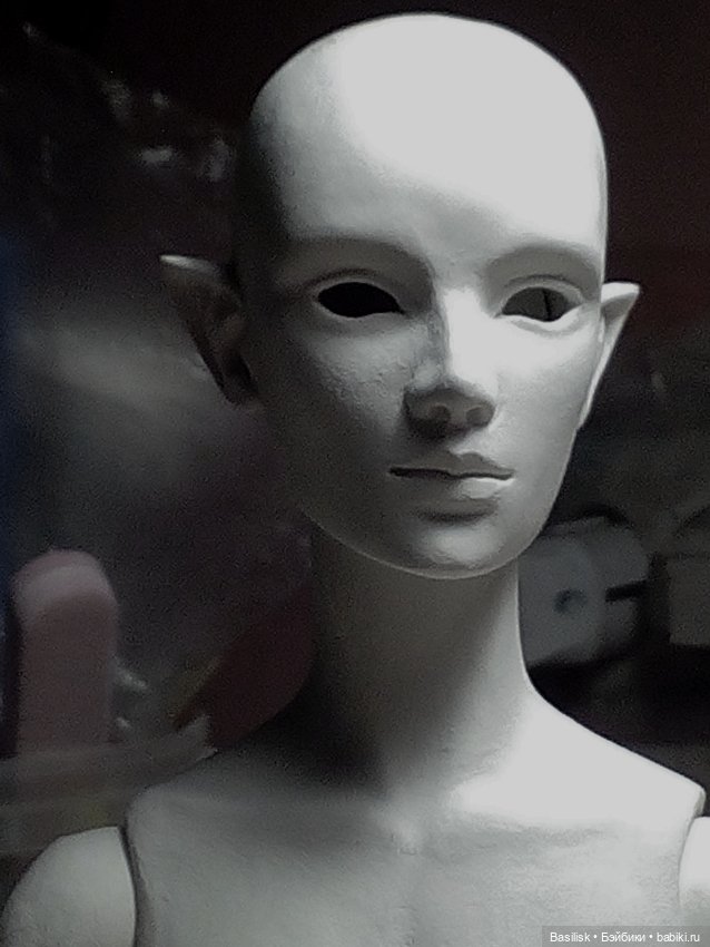 Процесс парень 09 — Авторские шарнирные куклы своими руками: лепка (фото 6)