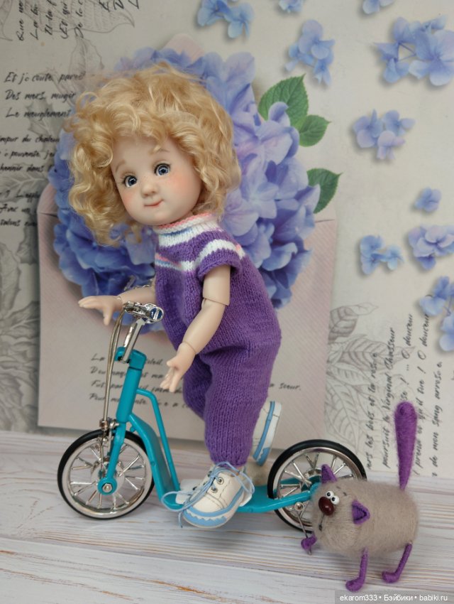 Про новый велосипед — Куклы Miroxdolls (Оксана Миронова): российские БЖД