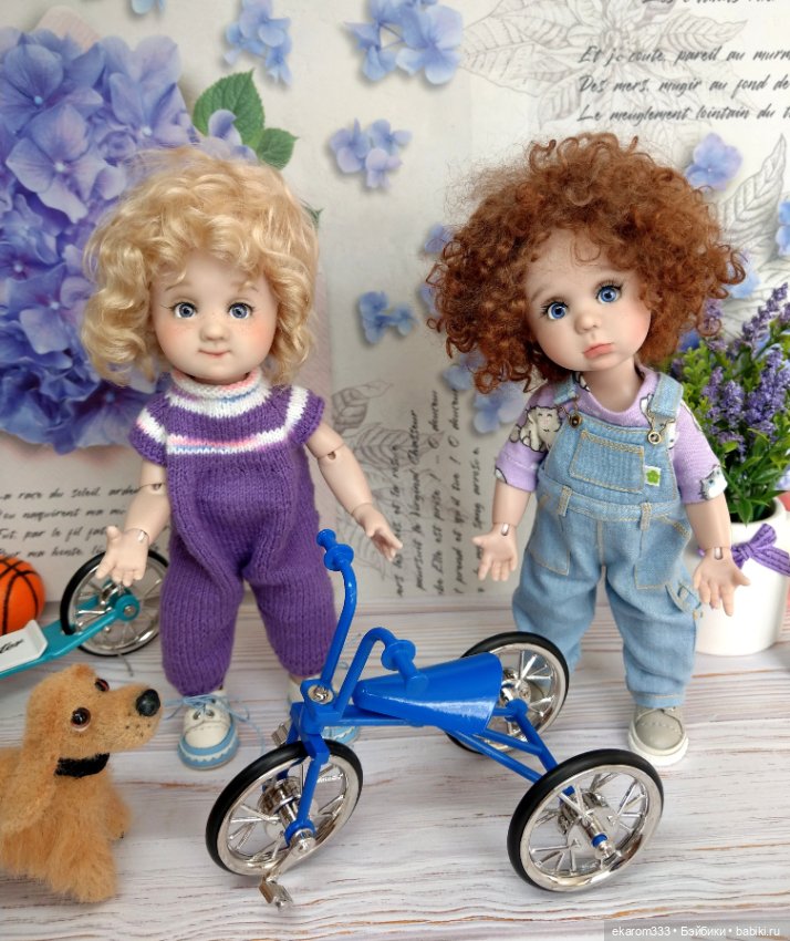 Про новый велосипед — Куклы Miroxdolls (Оксана Миронова): российские БЖД