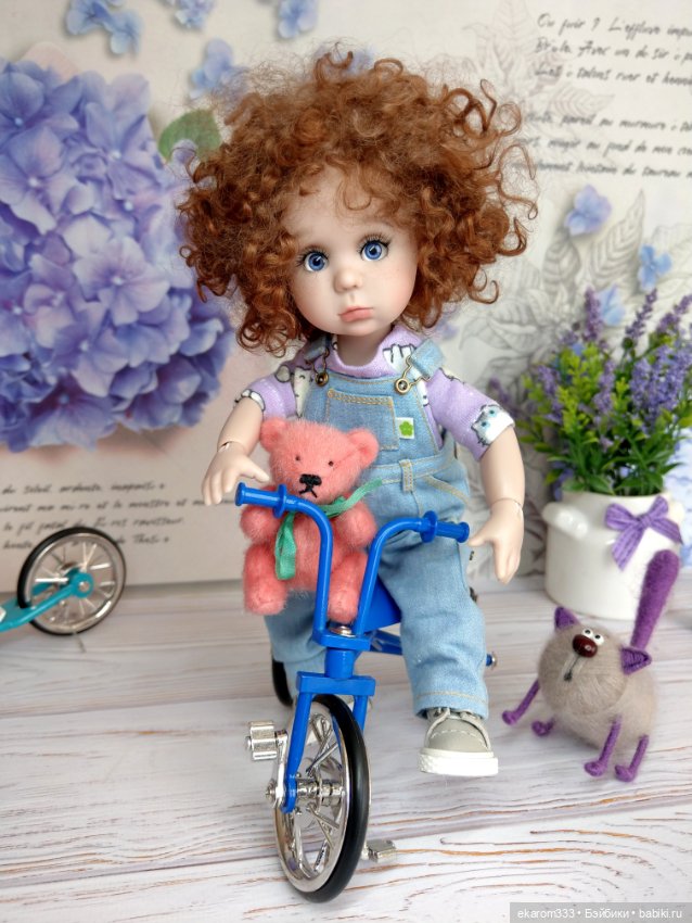 Про новый велосипед — Куклы Miroxdolls (Оксана Миронова): российские БЖД