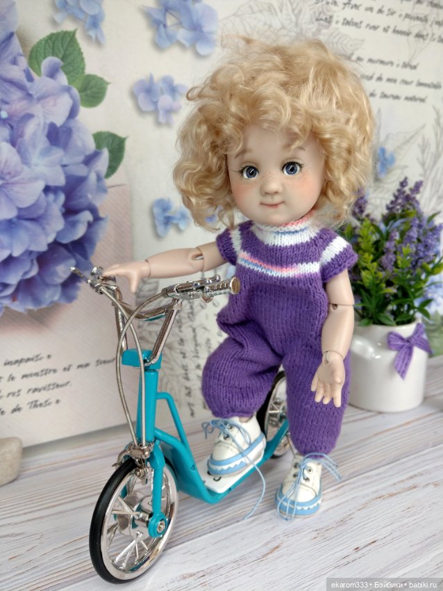 Про новый велосипед — Куклы Miroxdolls (Оксана Миронова): российские БЖД
