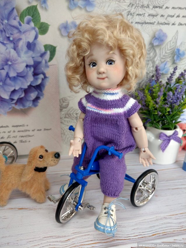 Про новый велосипед — Куклы Miroxdolls (Оксана Миронова): российские БЖД