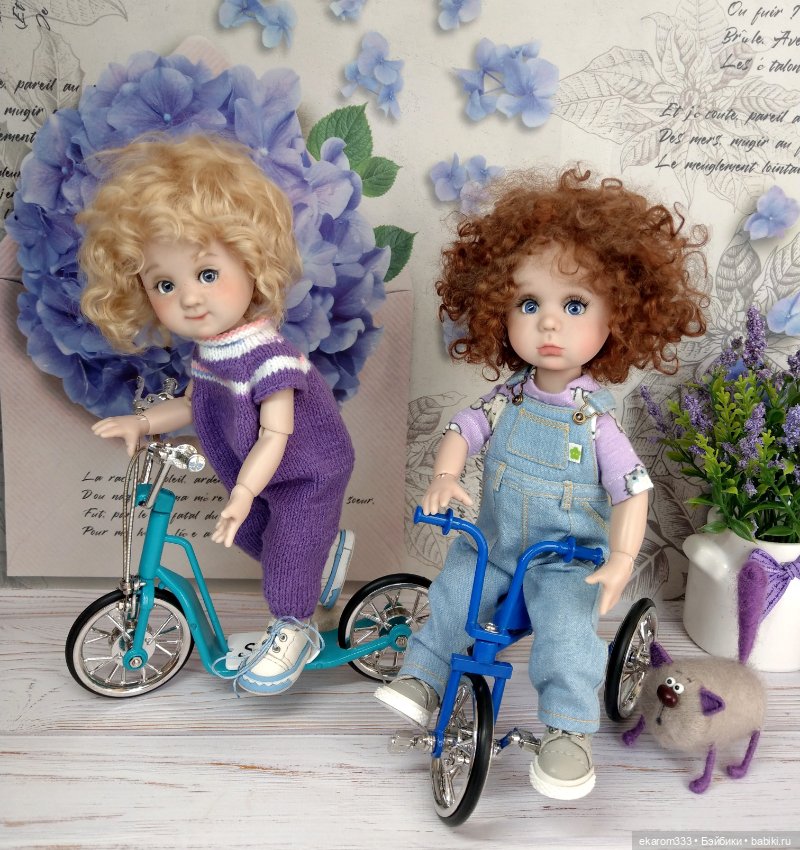 Про новый велосипед — Куклы Miroxdolls (Оксана Миронова): российские БЖД