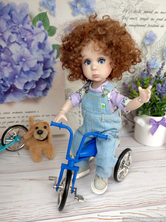 Про новый велосипед — Куклы Miroxdolls (Оксана Миронова): российские БЖД (фото 10)