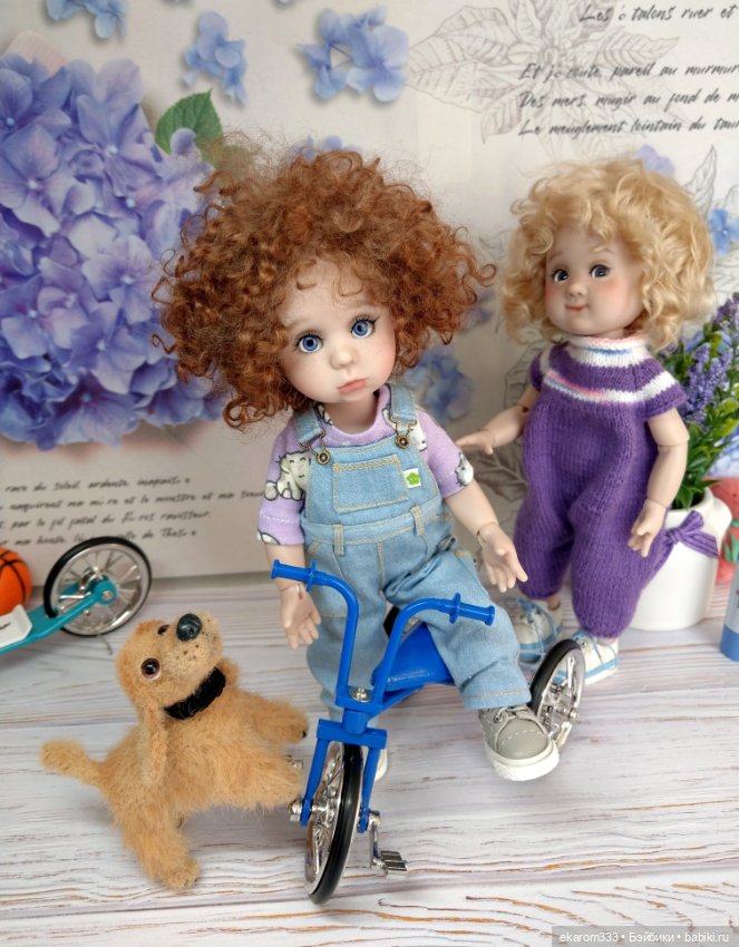 Про новый велосипед — Куклы Miroxdolls (Оксана Миронова): российские БЖД (фото 7)